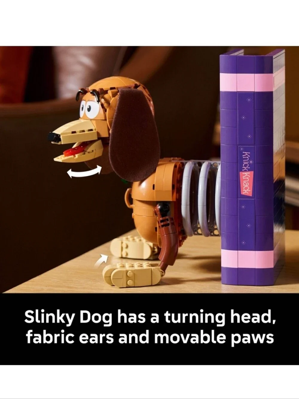 NIB LEGO Disney Pixar Toy Story Slinky Dog Bookends Set 43301 - Brand New Sealed